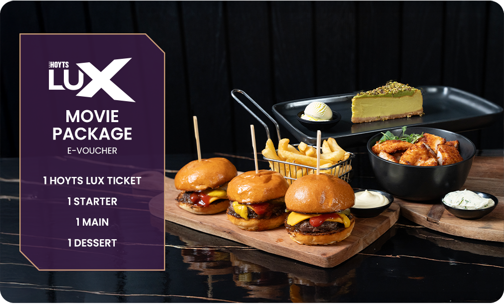 HOYTS LUX 3 Course & Movie for One