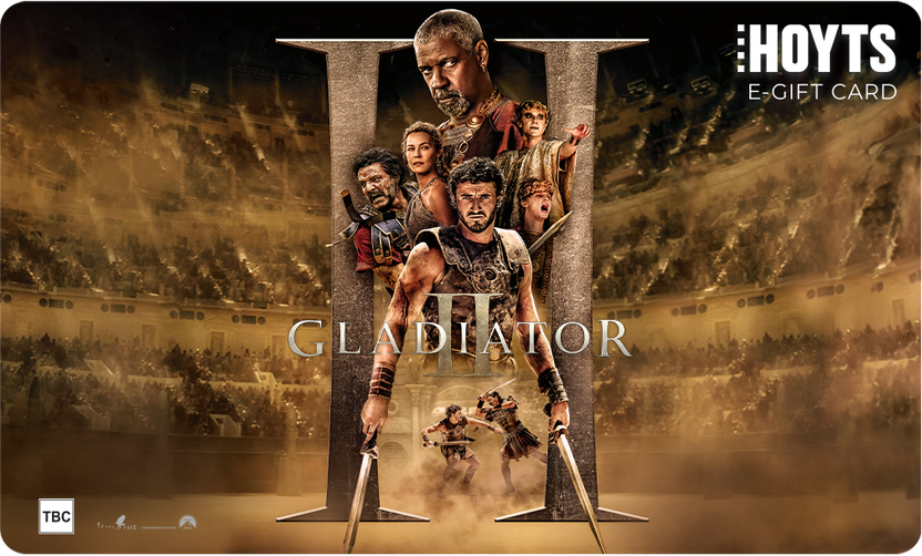 Gladiator II EGift Card Hoyts Gift Shop NZ